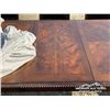 Image 11 : WALNUT DINING TABLE W/CHAIRS