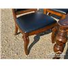 Image 6 : WALNUT DINING TABLE W/CHAIRS