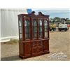 Image 2 : WOOD CHINA CABINET
