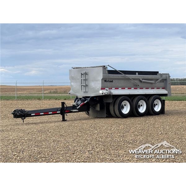 2016 MIDLAND SK3100 TRIDEM DUMP PUP TRAILER