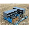 Image 2 : BOLT BINS W/KEY STOCK & TREADED PIPE