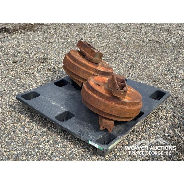 (2) IDLER WHEELS