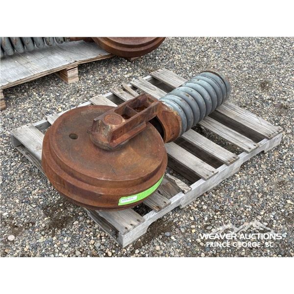 IDLER WHEEL WITH TRACK ADJUSTER