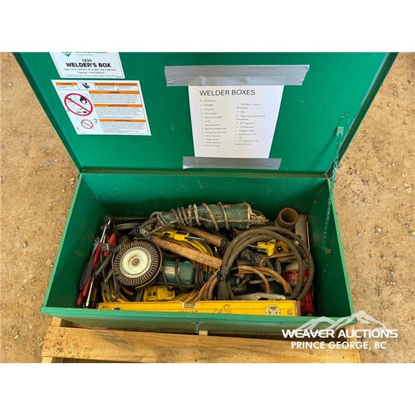 WELDING TOOLS, GRINDERS, STINGER,GROUND