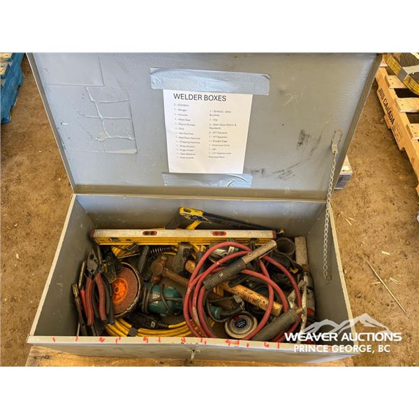 WELDING TOOLS, (2) ANGLE GRINDERS