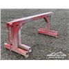 Image 2 : (2) 7 FT. METAL SAW HORSES