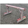 Image 1 : (2) 7 FT. METAL SAW HORSES