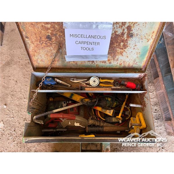 CARPENTER TOOLS W/ MILWAULKEE SKILL SAW & SAWZALL