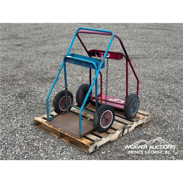 (2) CUTTING TORCH CARTS
