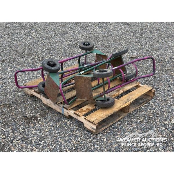 (4) BOTTLE CARTS
