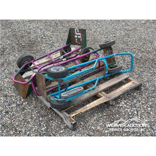 (4) BOTTLE CARTS