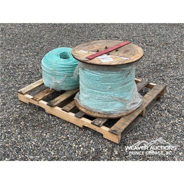 (2) SPOOL OF ROPE