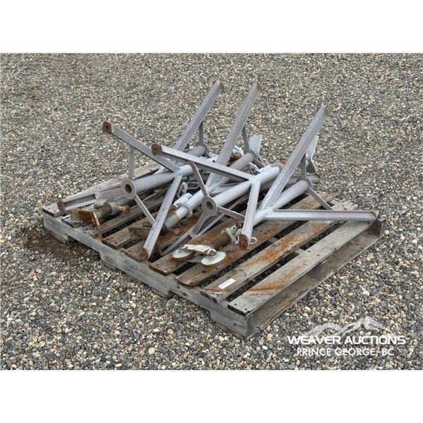 (5) ADJUSTABLE PIPE STANDS