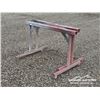 Image 1 : (2) 5 FT. METAL SAW HORSES