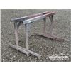 Image 2 : (2) 5 FT. METAL SAW HORSES