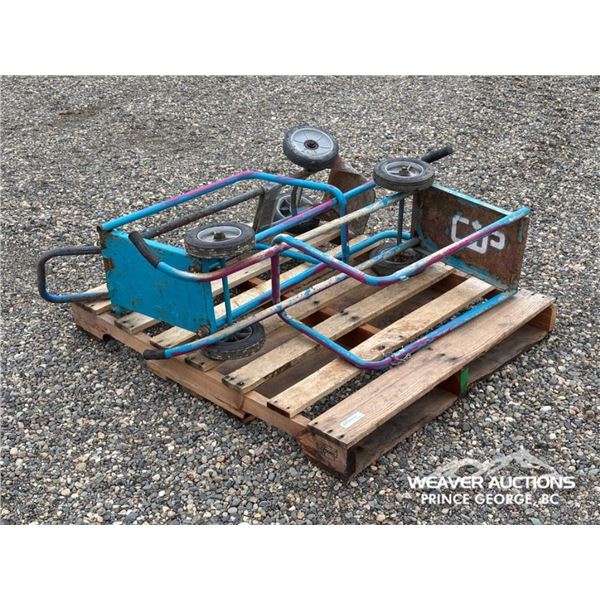 (3) BOTTLE CARTS