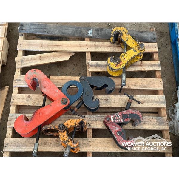 QUANTITY OF ASSORTED LIFTING CLAMP
