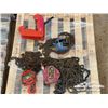 Image 1 : (3) ASSORTED MANUAL CHAIN HOIST & LIFTING CLAMP