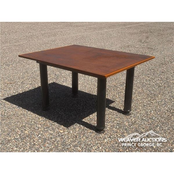 5 FT. X 4 FT. STEEL TABLE