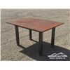 Image 3 : 5 FT. X 4 FT. STEEL TABLE