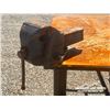 Image 5 : 3.5 X 5 FT. STEEL TABLE & VICE