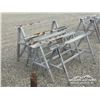 Image 2 : (5) STEEL SAW HORSES