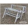 Image 3 : (5) STEEL SAW HORSES