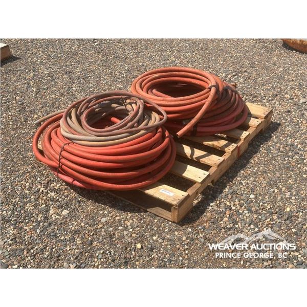 QUANTITY OF RED AIR HOSE