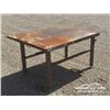 Image 2 : 6 FT. 4 IN. X 4 FT. STEEL TABLE