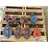 Image 1 : QUANTITY OF ASSORTED RIGGING PULLEYS