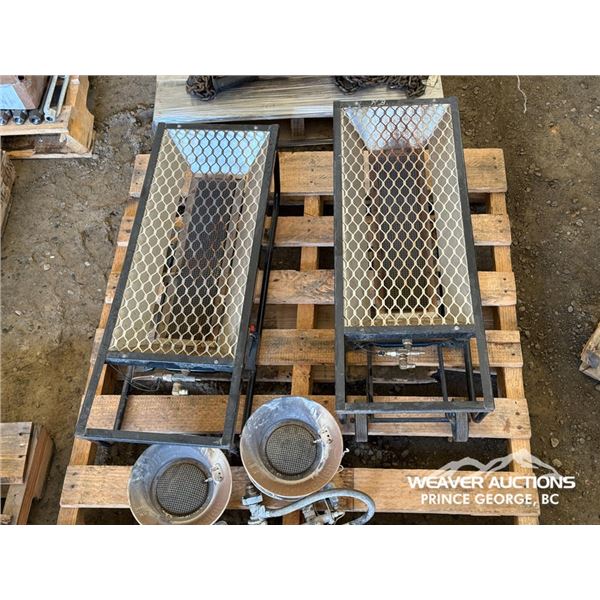 (4)  PROPANE HEATERS