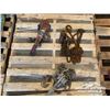 Image 1 : (3) ASSORTED MANUAL CHAIN HOIST