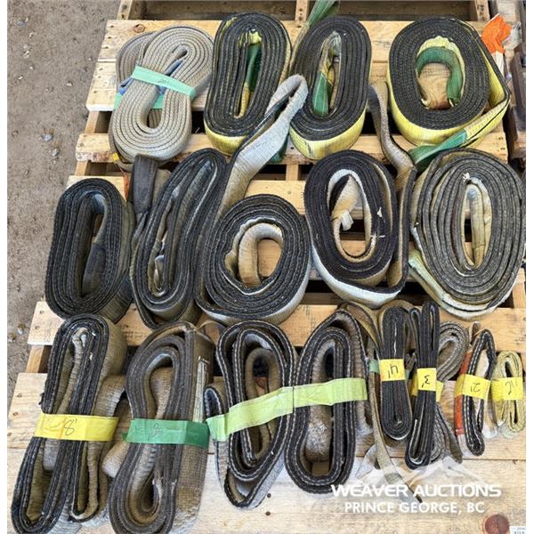 QUANTITY OF ASSORTED SLINGS