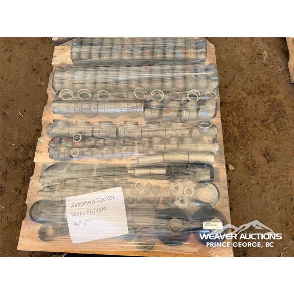 ASSORTED SOCKET WELD FITTINGS