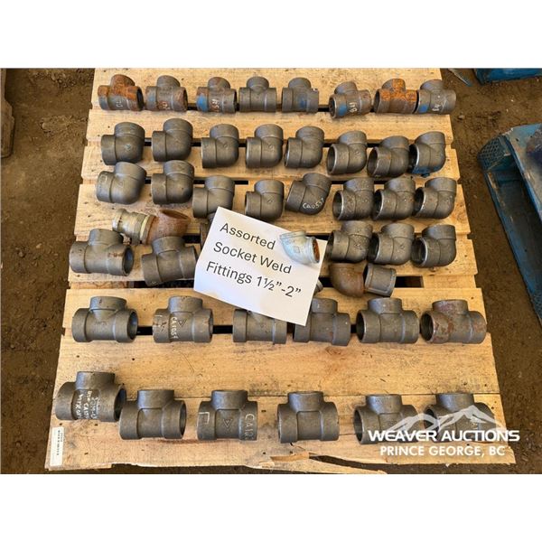 ASSORTED SOCKET WELD FITTINGS
