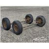 Image 2 : (2) TRAILER AXLES W/ TIRES