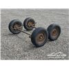 Image 3 : (2) TRAILER AXLES W/ TIRES