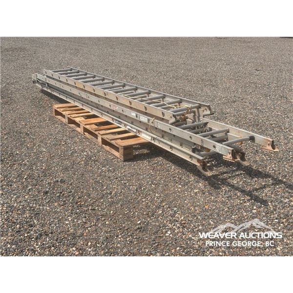 (3) ADJUSTABLE LADDERS