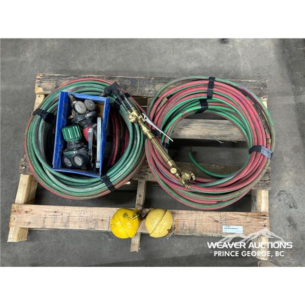 OXY ACETYLENE HOSE & REGULATOR KIT