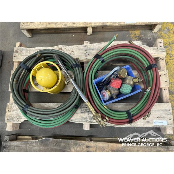 OXY ACETYLENE HOSE & REGULATOR KIT