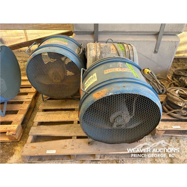 (3) SUREFLAME FANS