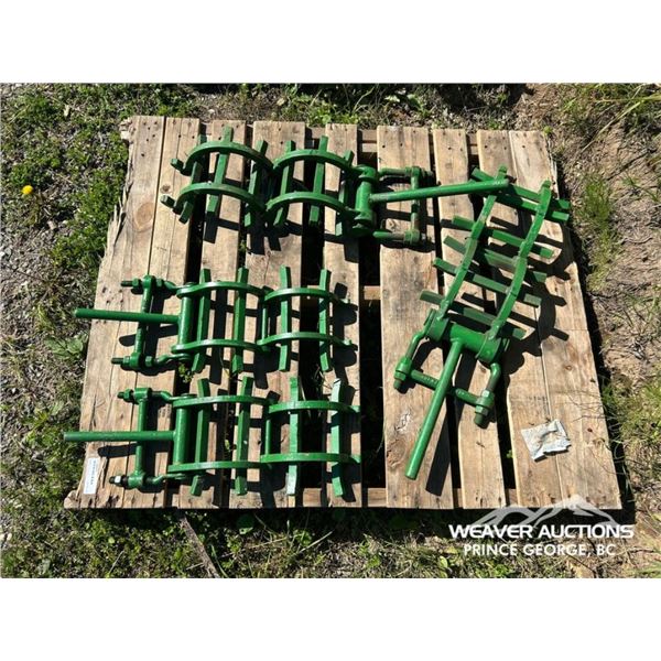 (4) 6 IN. PIPE CLAMPS