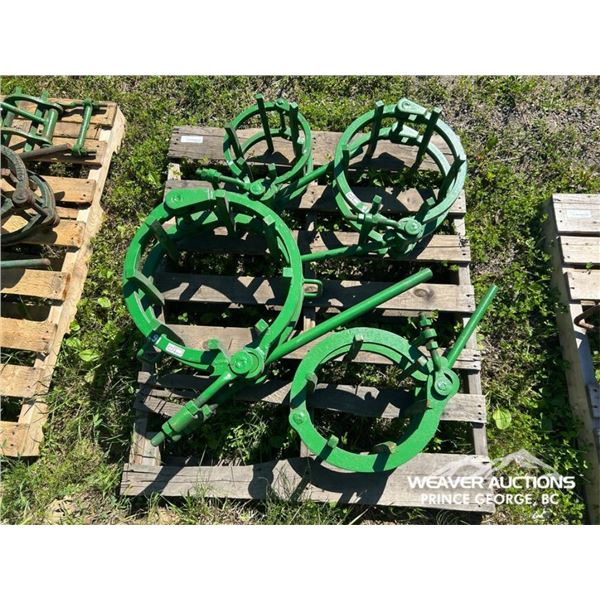 (4) PIPE CLAMPS