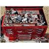 Image 8 : ASSORTED SHOP TOOLS W/TOOLBOX