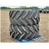 Image 1 : (2) GOODYEAR 28L-R26 REAR COMBINE TIRES