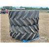 Image 2 : (2) GOODYEAR 28L-R26 REAR COMBINE TIRES