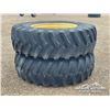 Image 1 : (2) FIRESTONE 520/85R38 TIRES W/RIMS