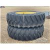 Image 3 : (2) FIRESTONE 520/85R38 TIRES W/RIMS