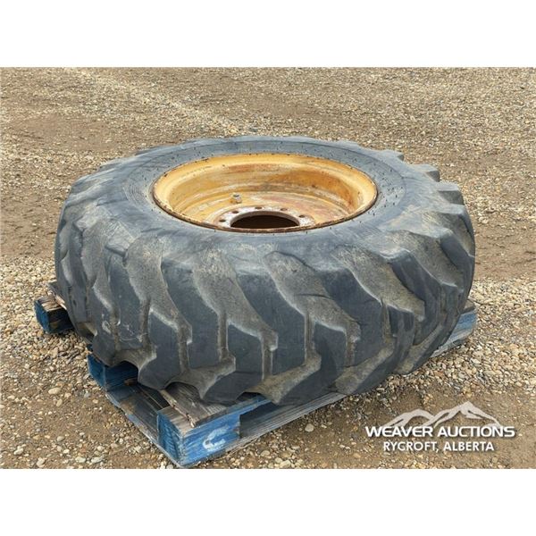 (1) FIRESTONE 17.5-25 TIRE & RIM