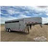 Image 3 : 2000 DEX 20 FT. T/A GOOSENECK STOCK TRAILER
